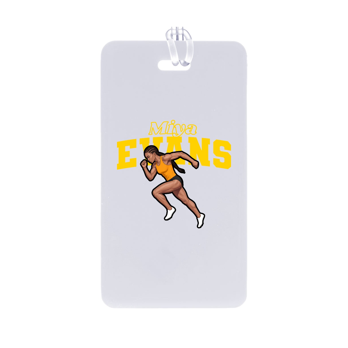 Bag Tag — Name Arch in Classic