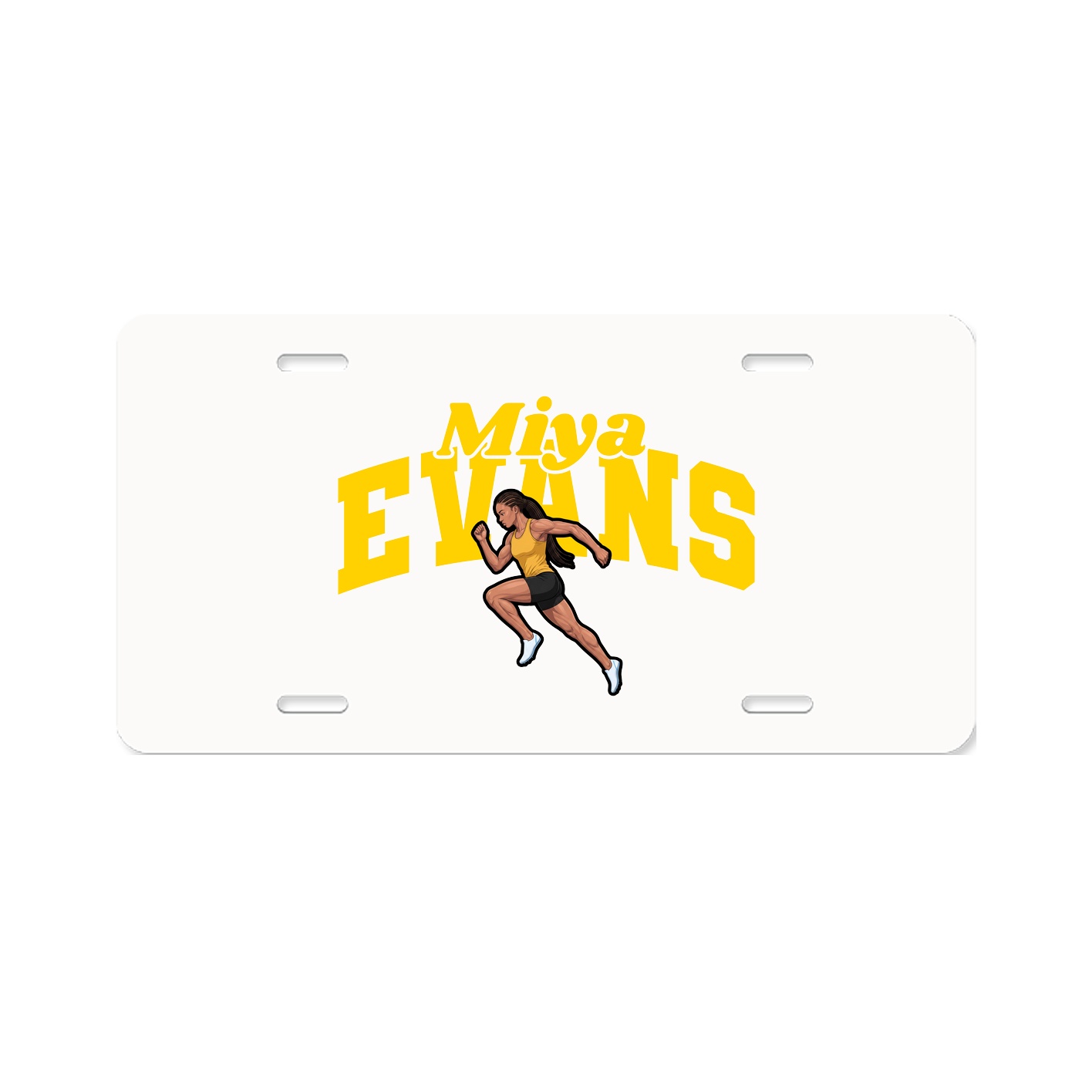 License Plate — Signature Arch in Classic
