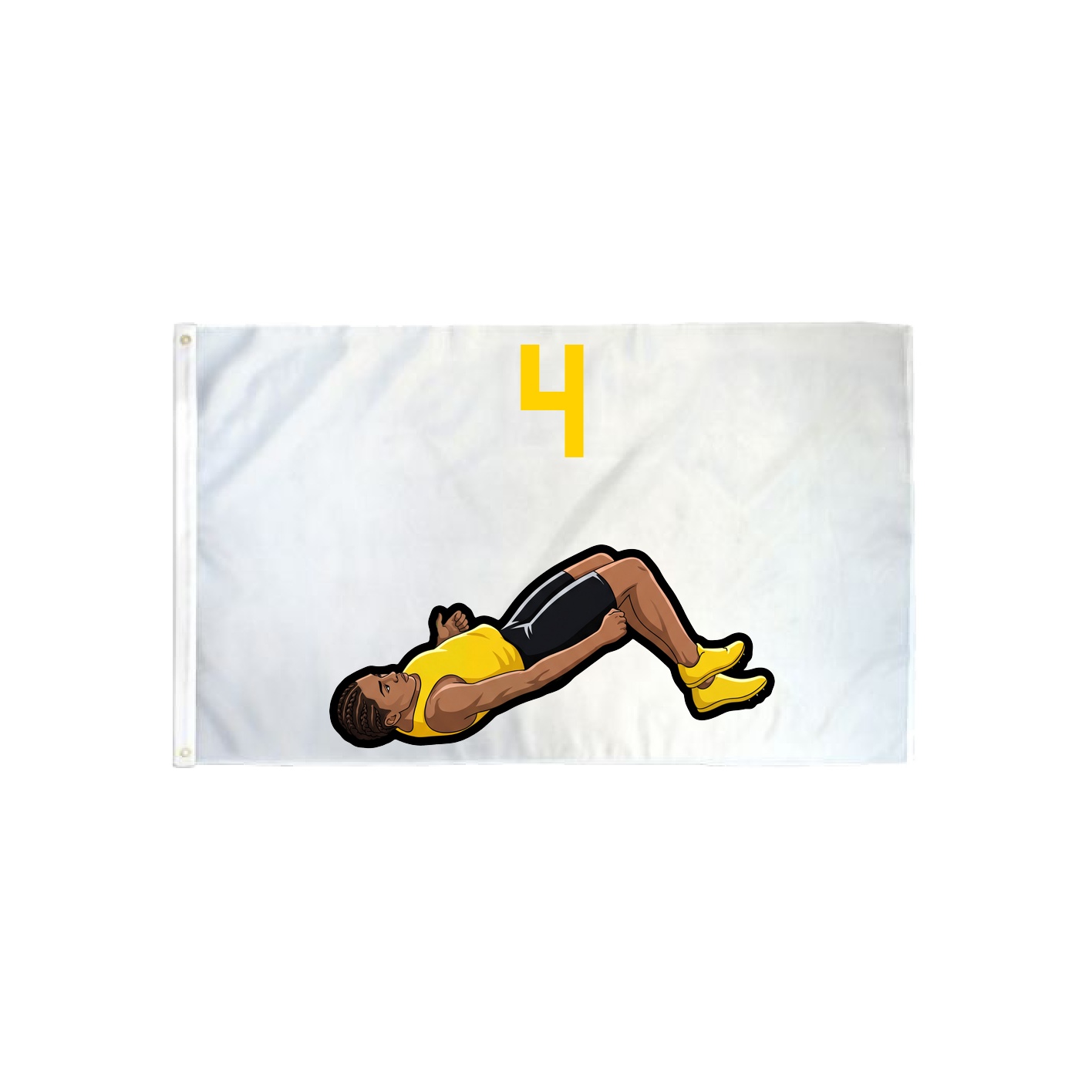 3x5 Flag — Number Top in Classic