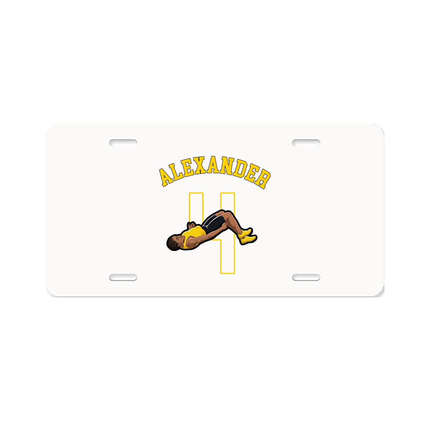 License Plate — Shirsey Arch in Classic