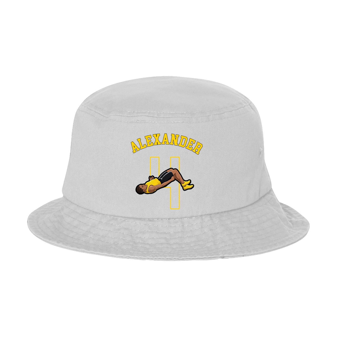 Bucket Cap — Shirsey Arch in White