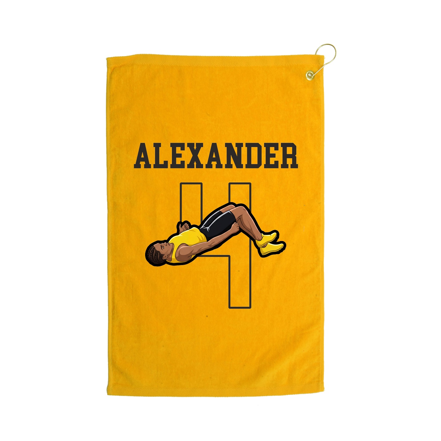 Golf Towel — Shirsey in Gold