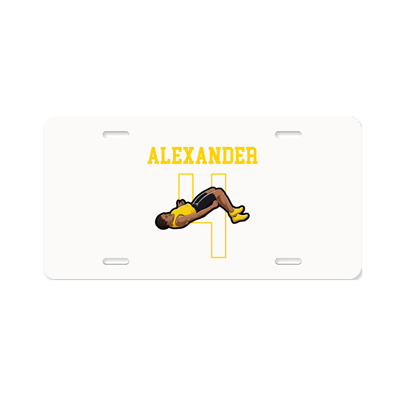 License Plate — Shirsey in Classic