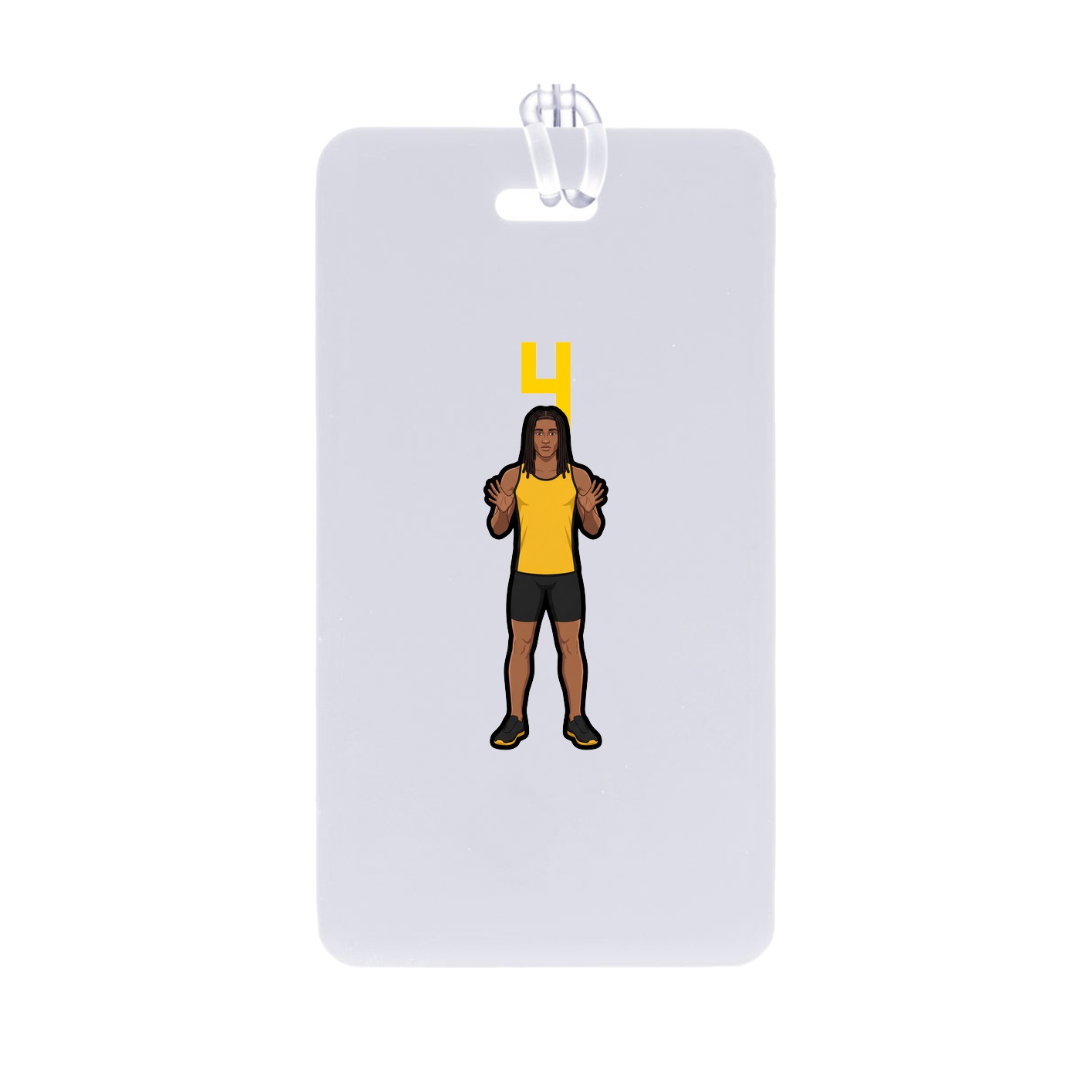 Bag Tag — Number Top in Classic