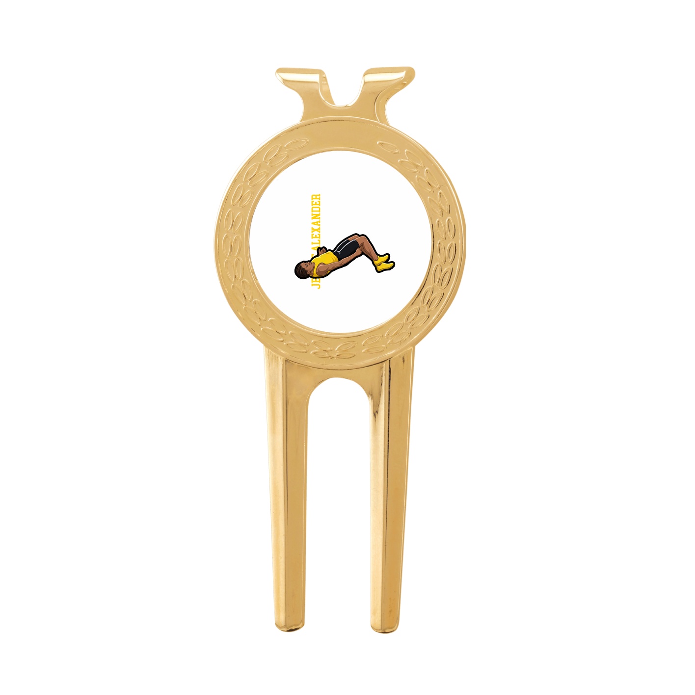 Divot Tool with Ball Marker — Name Vertical in Classic