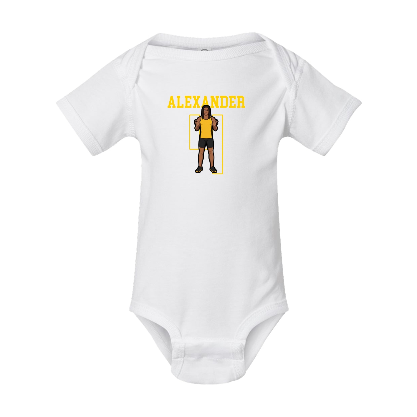 Baby Onesie — Shirsey in White