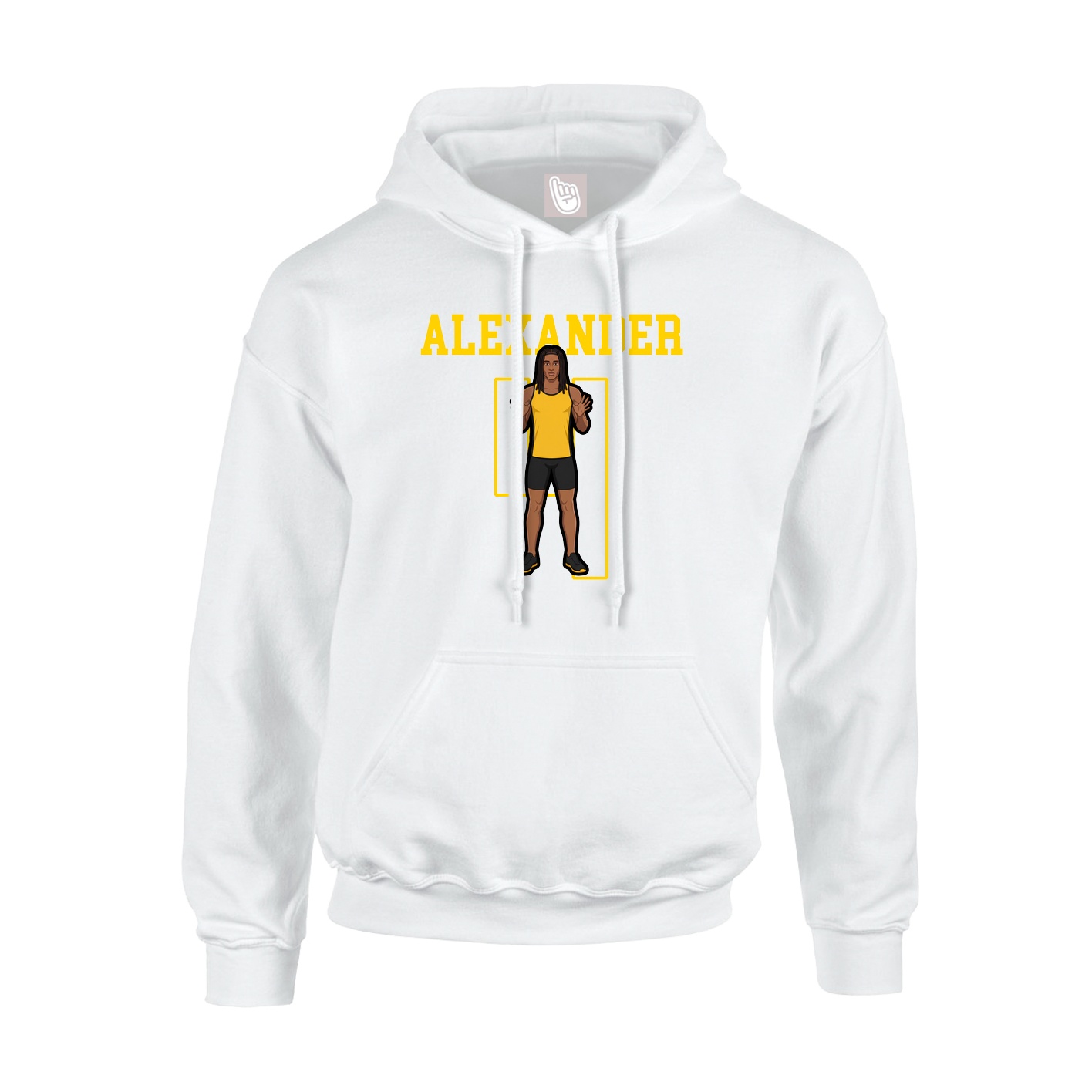 Youth Hoodie — Shirsey in White