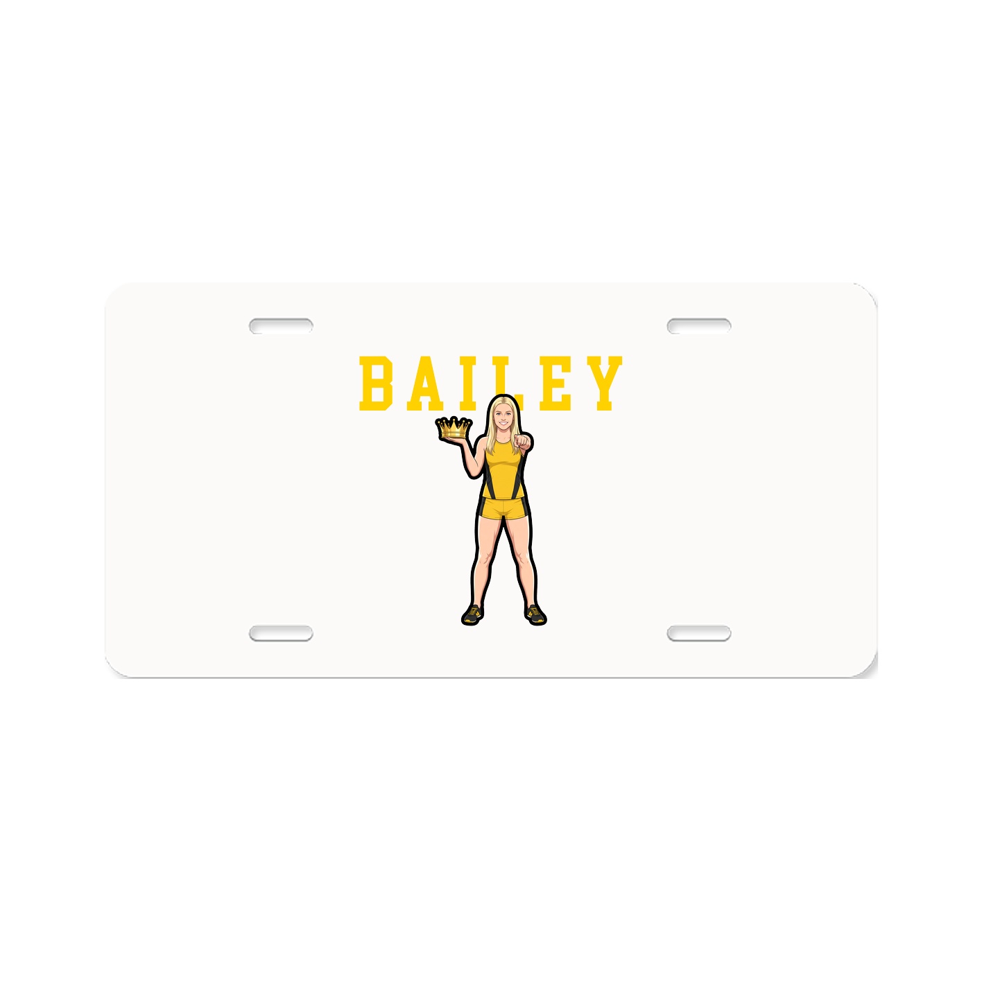 License Plate — Shirsey in Classic