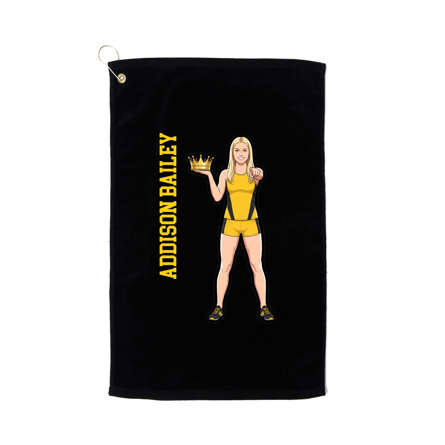 Terry Velour Golf Towel