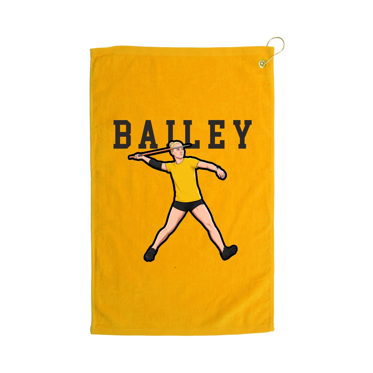 Golf Towel — Shirsey in Gold