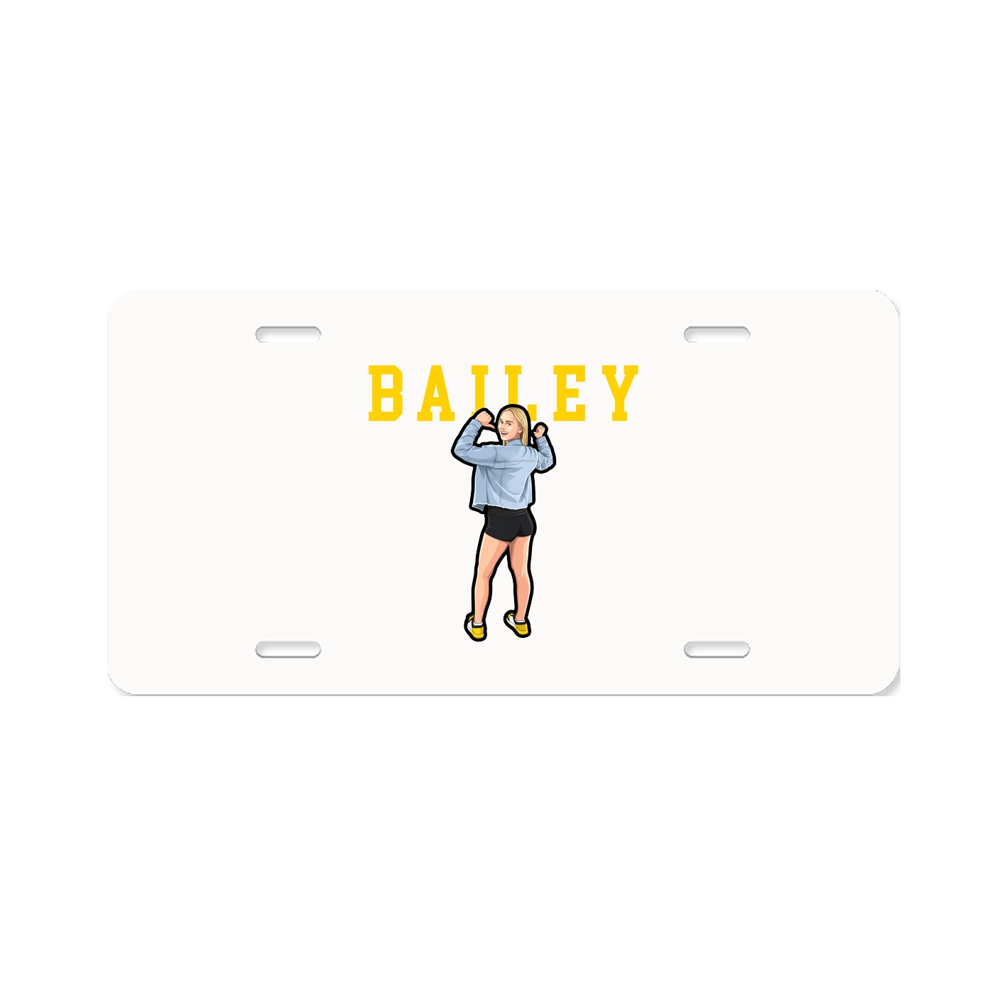 License Plate — Shirsey in Classic