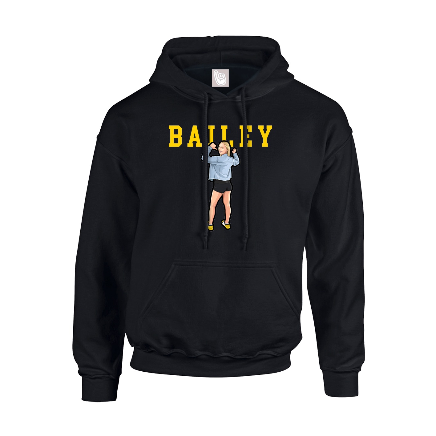 Youth Hoodie — Shirsey in Black