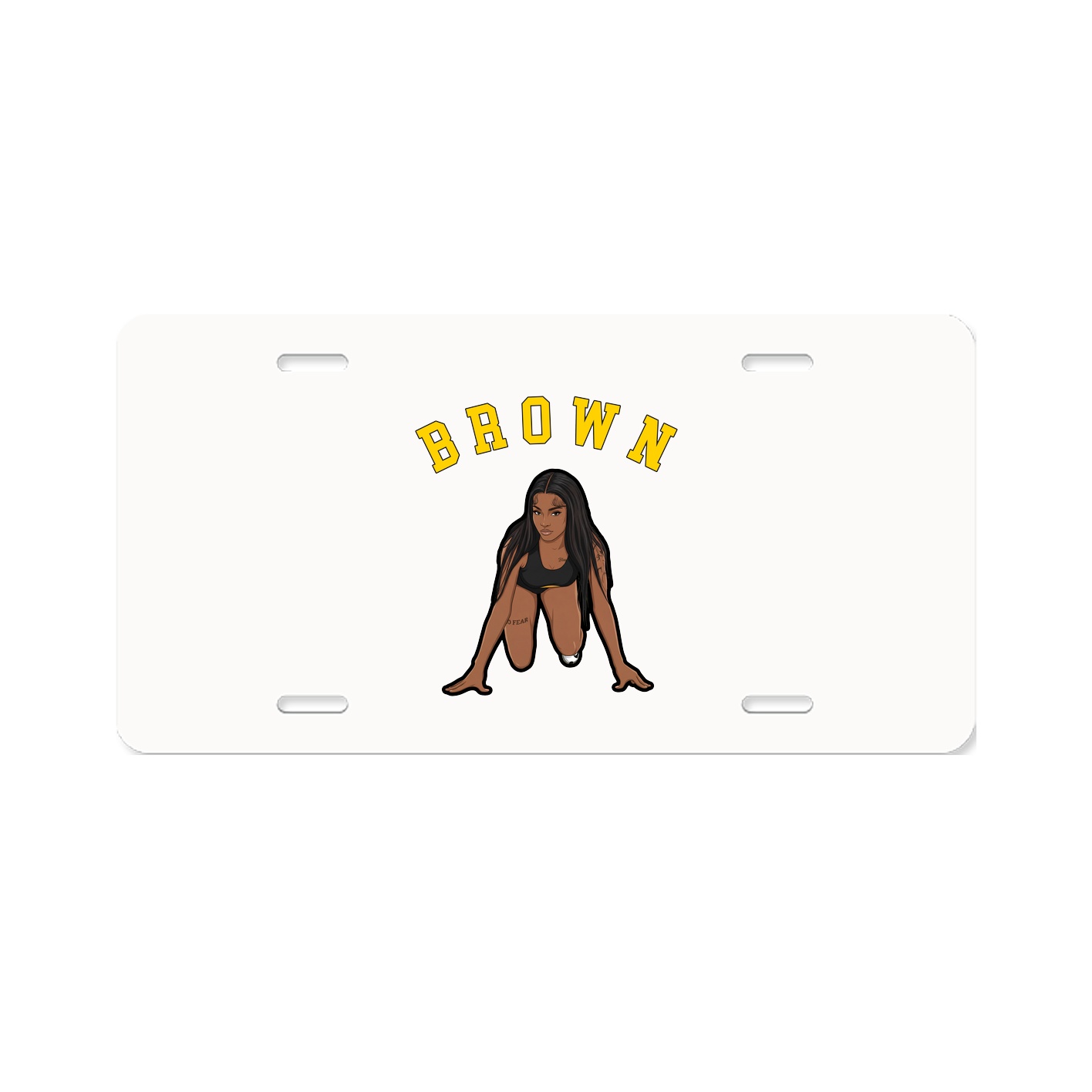 License Plate — Shirsey Arch in Classic