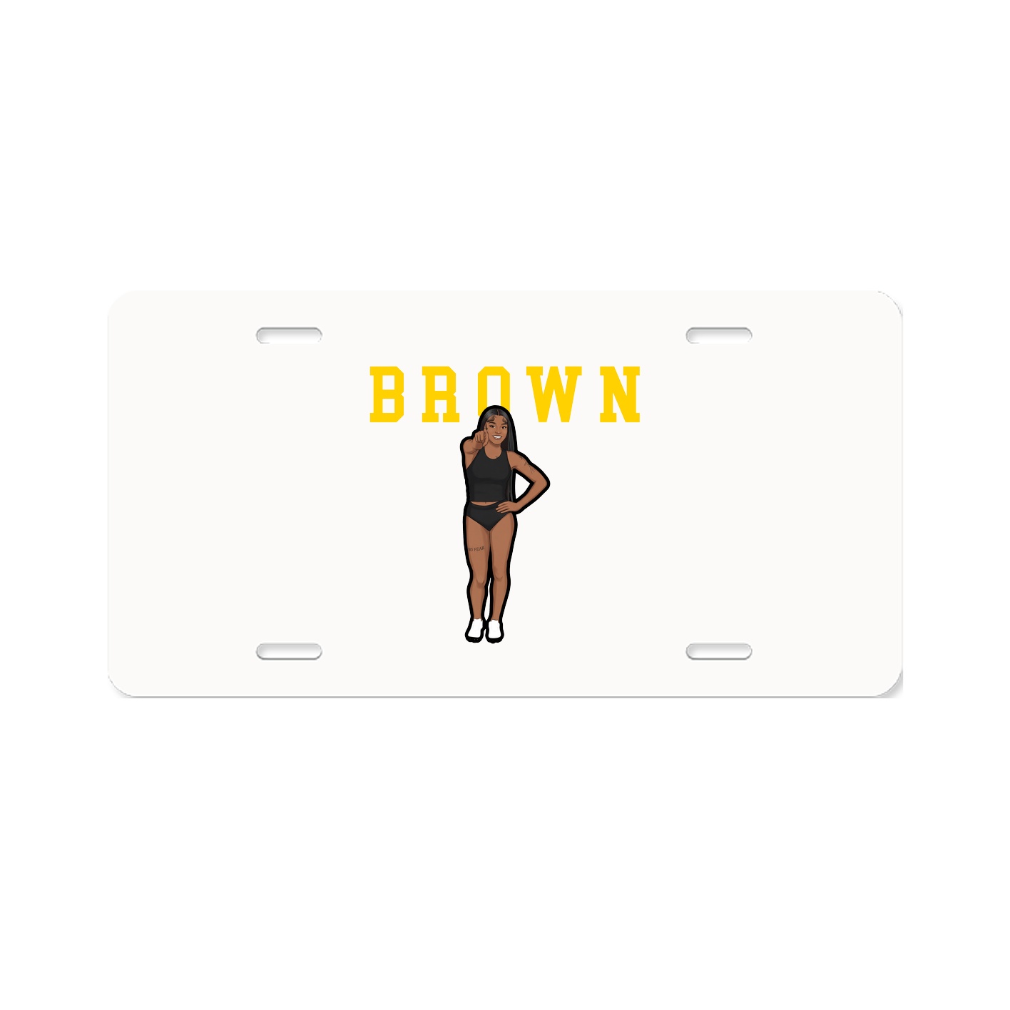 License Plate — Shirsey in Classic