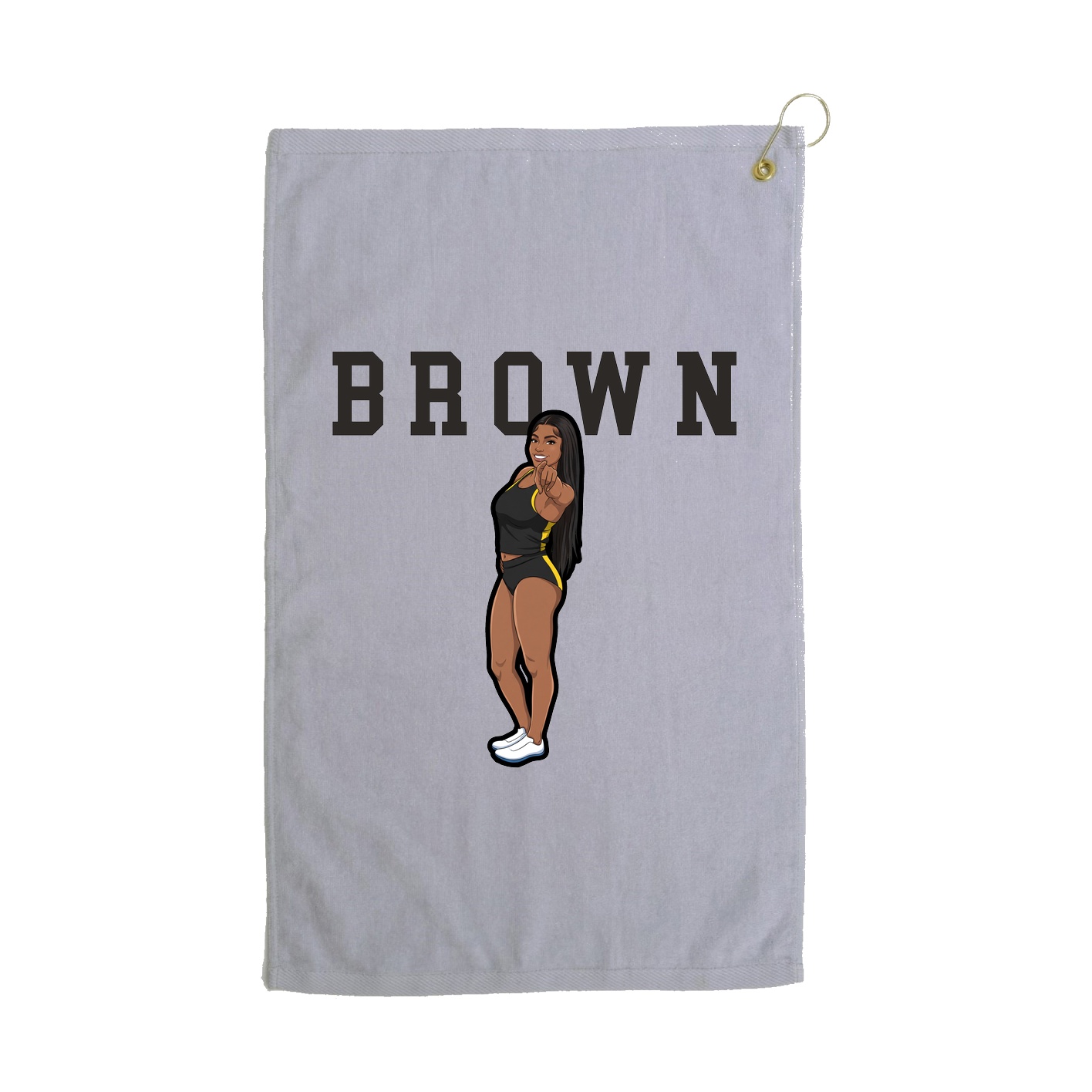 Golf Towel — Shirsey in Grey