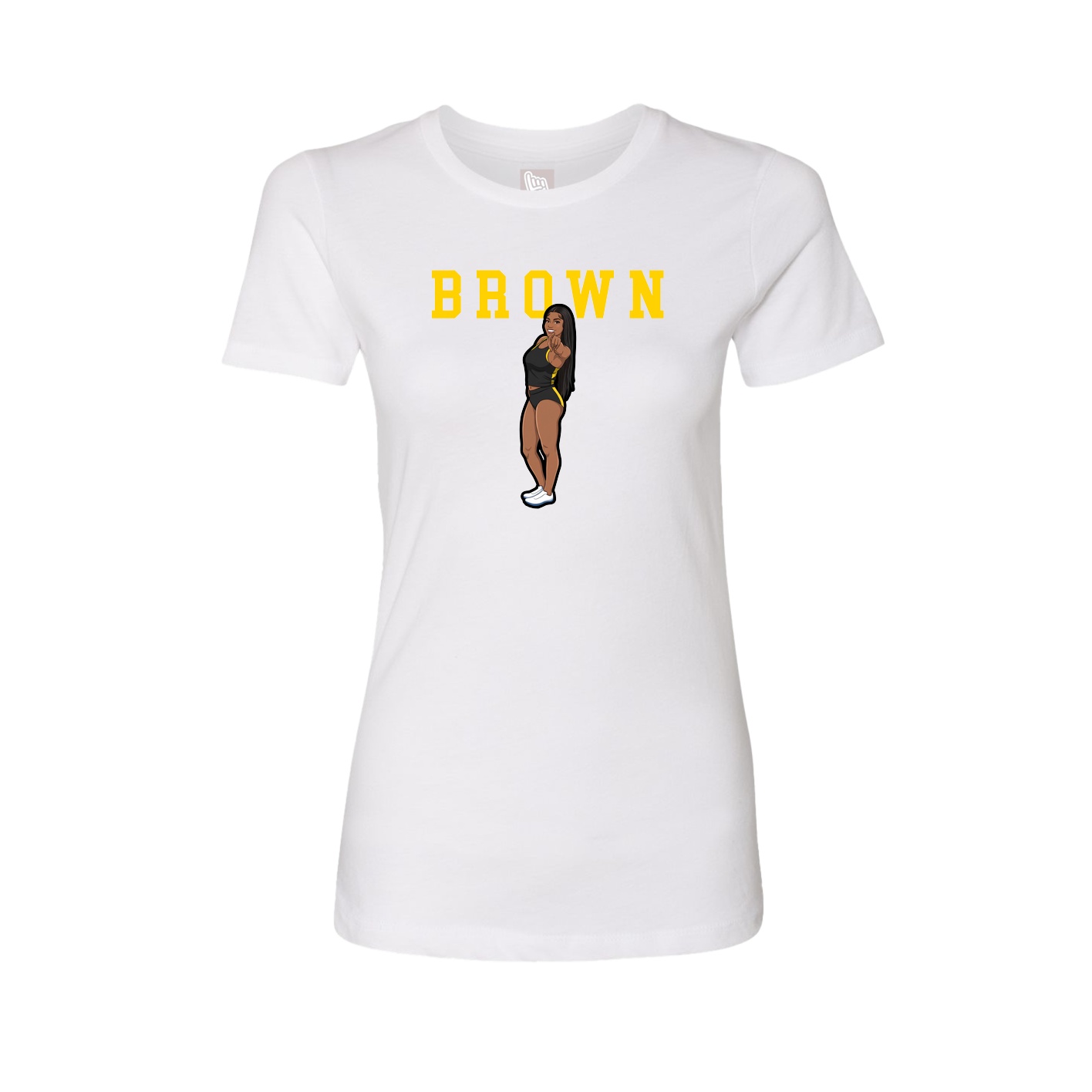 Fitted Women's Tee — Shirsey in White