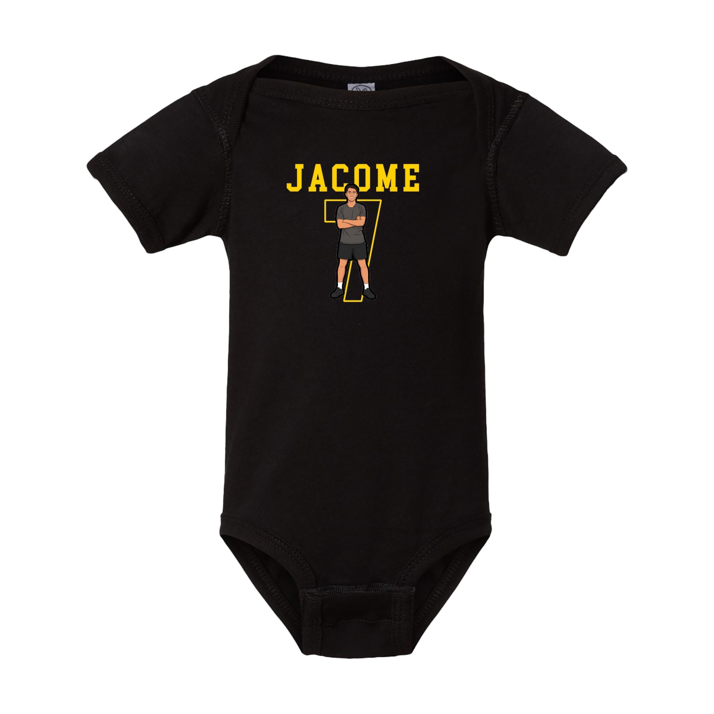 Baby Onesie — Shirsey in Black