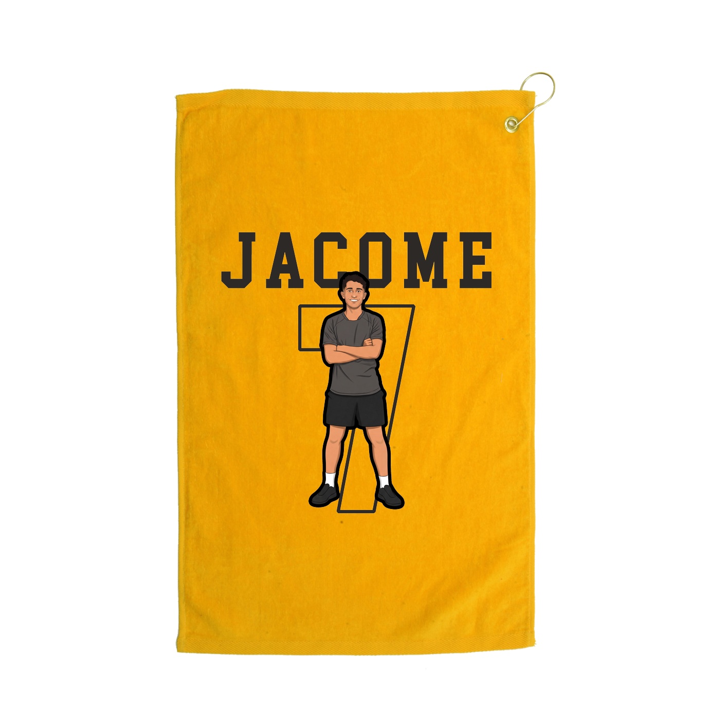 Golf Towel — Shirsey in Gold