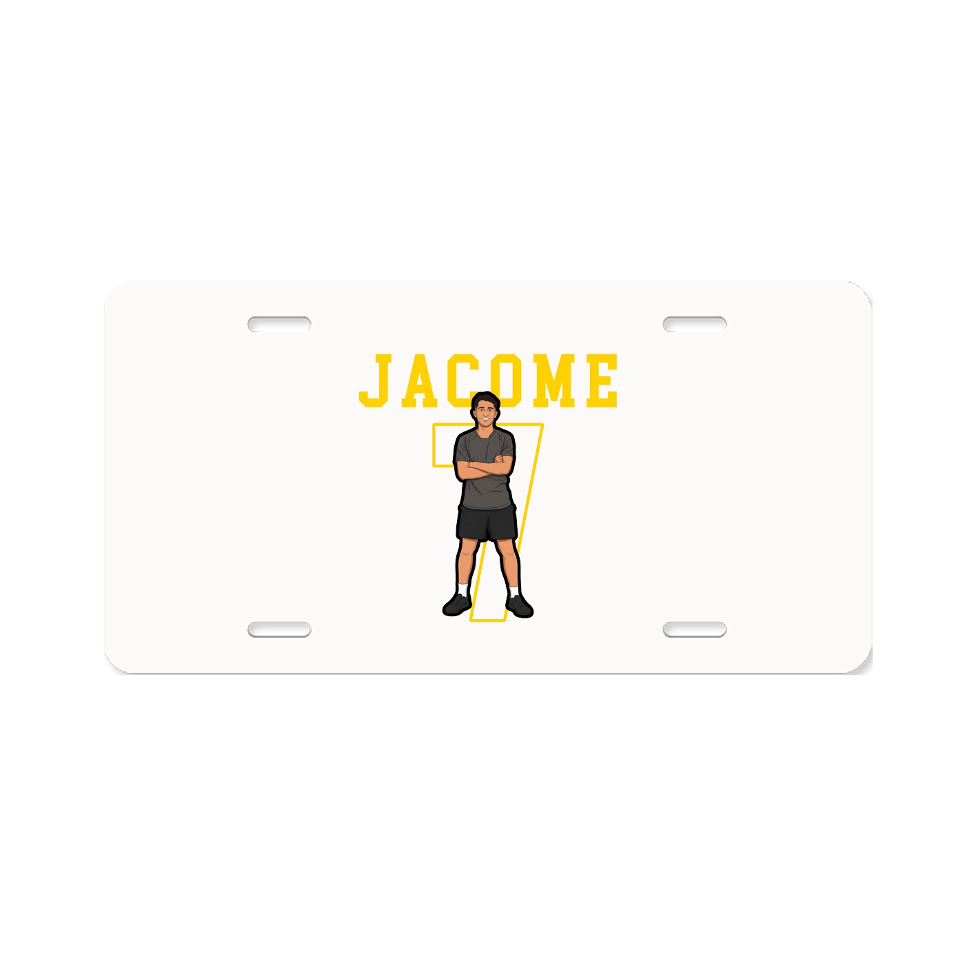 License Plate — Shirsey in Classic