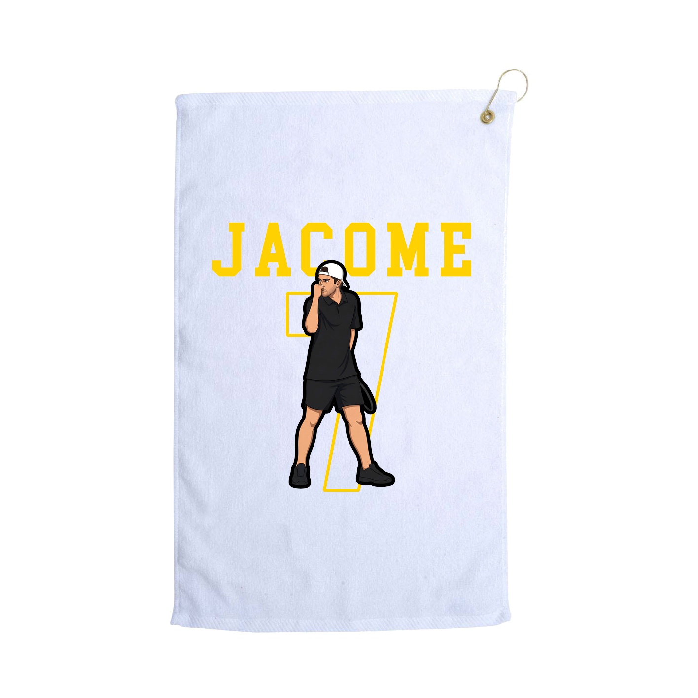 Golf Towel — Shirsey in White