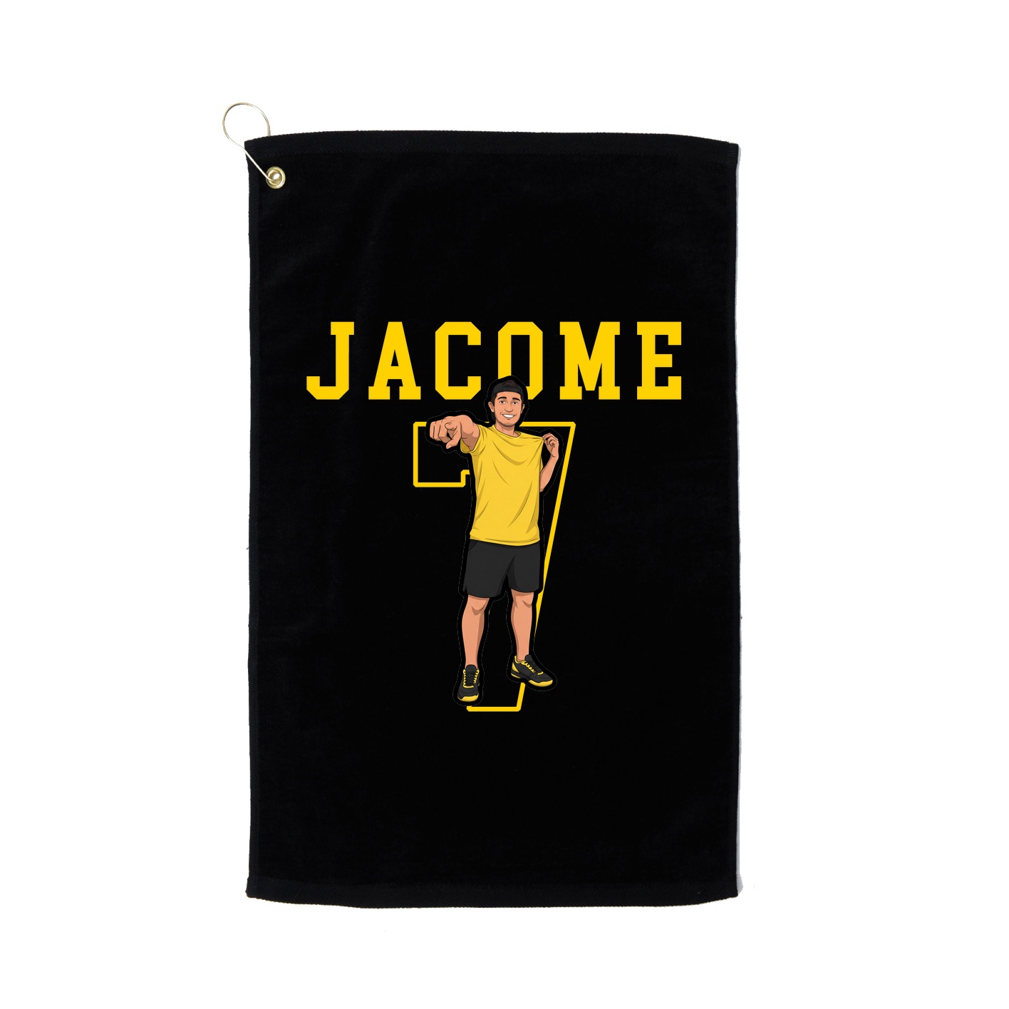 Golf Towel — Shirsey in Black