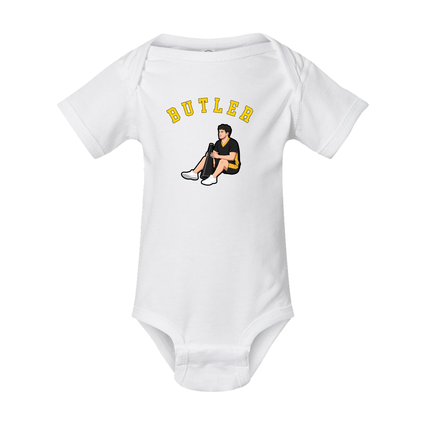 Baby Onesie — Shirsey Arch in White