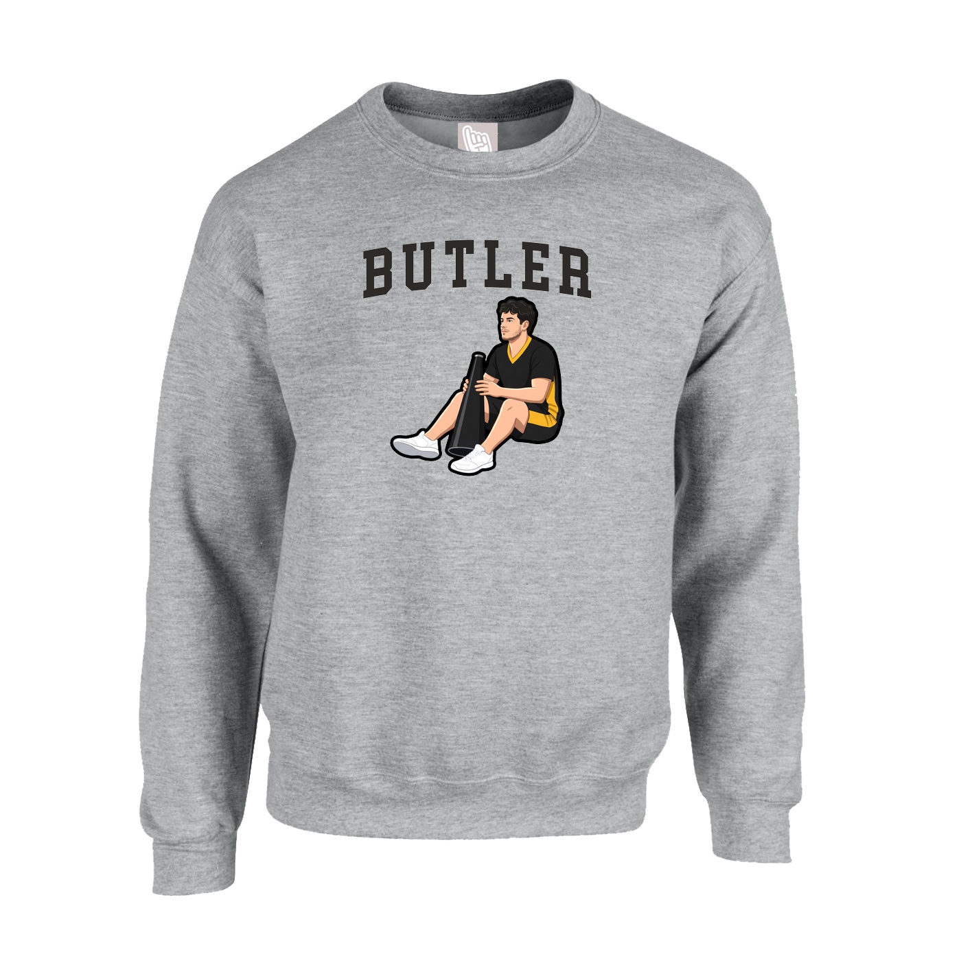 Fleece Crew — Shirsey in Grey