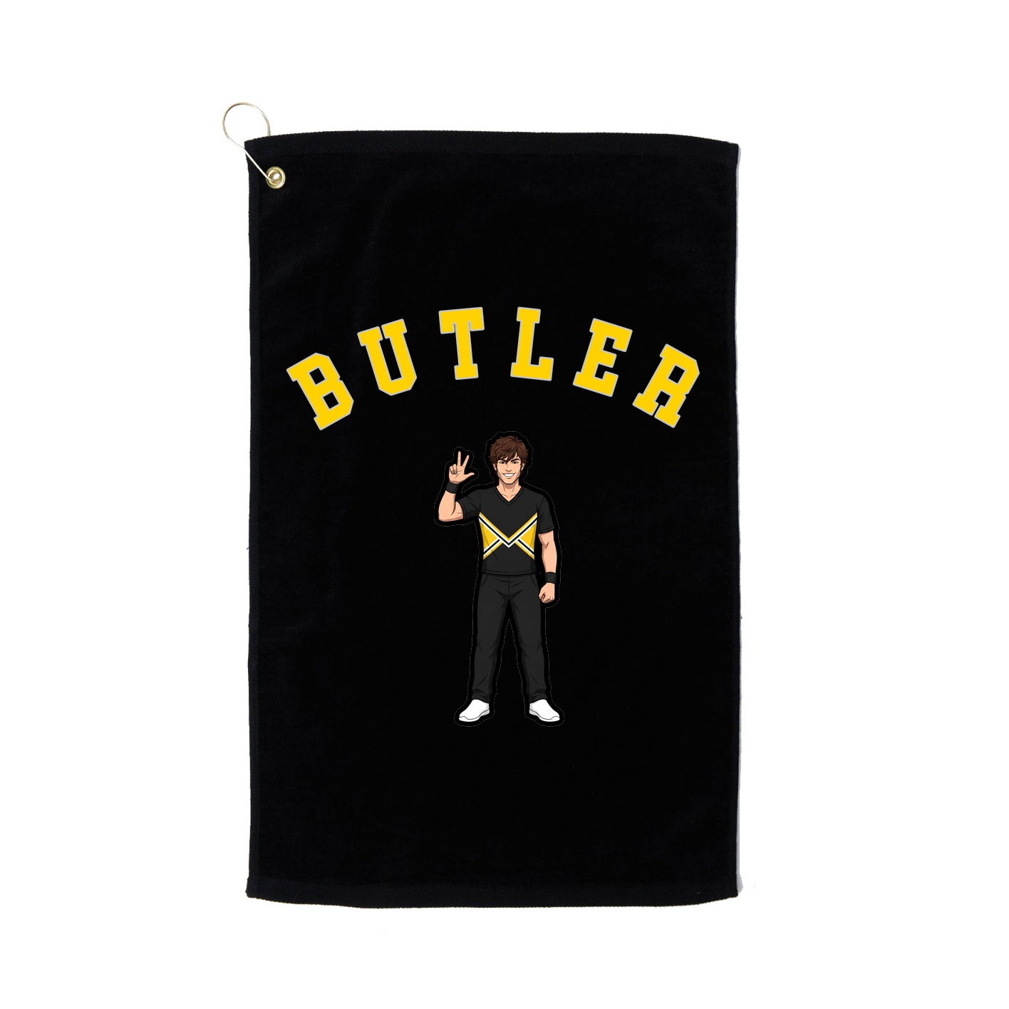 Golf Towel — Shirsey Arch in Black