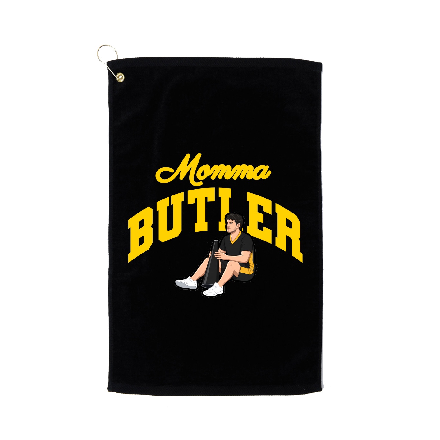 Golf Towel — Mothers Day Arch in Black