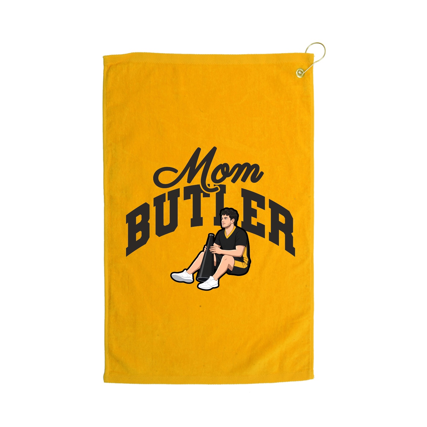 Golf Towel — Mothers Day Arch in Gold
