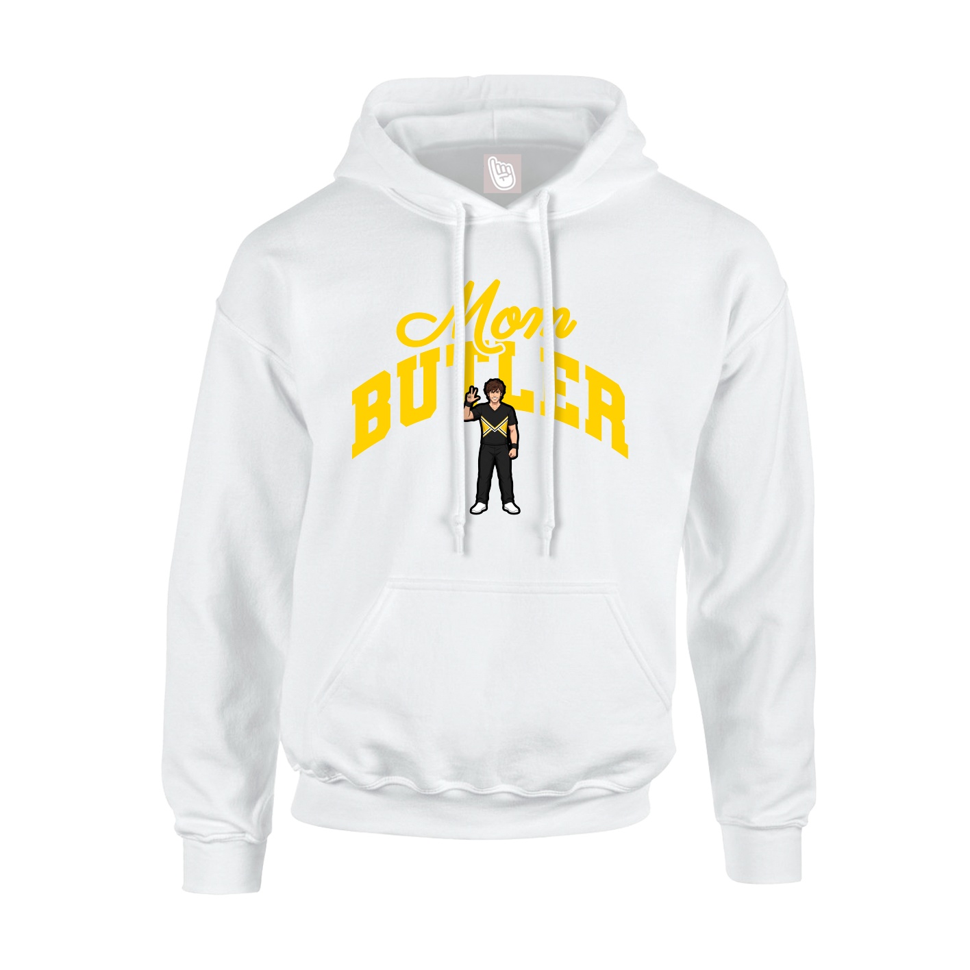 Hoodie — Mothers Day Arch in White