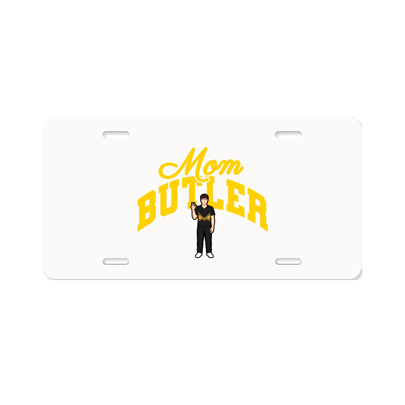 License Plate — Mothers Day Arch in Classic