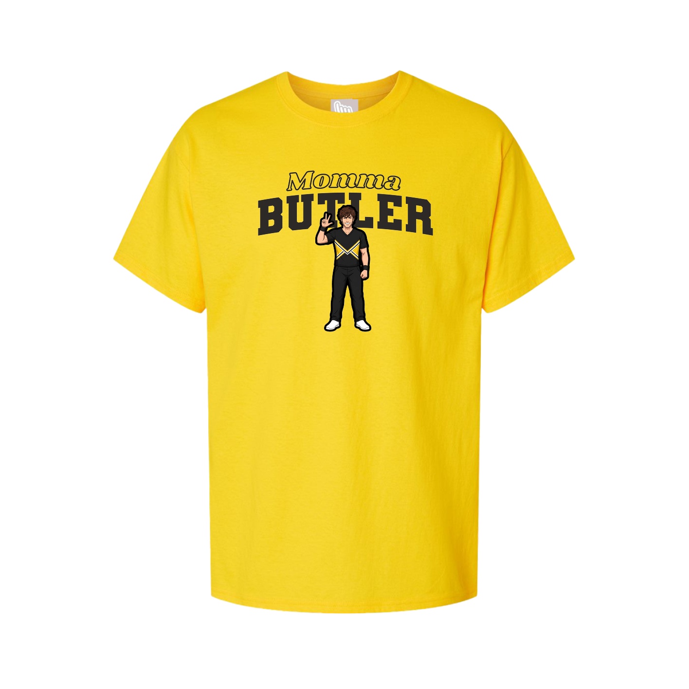 Youth Tee — Mothers Day Block in Gold