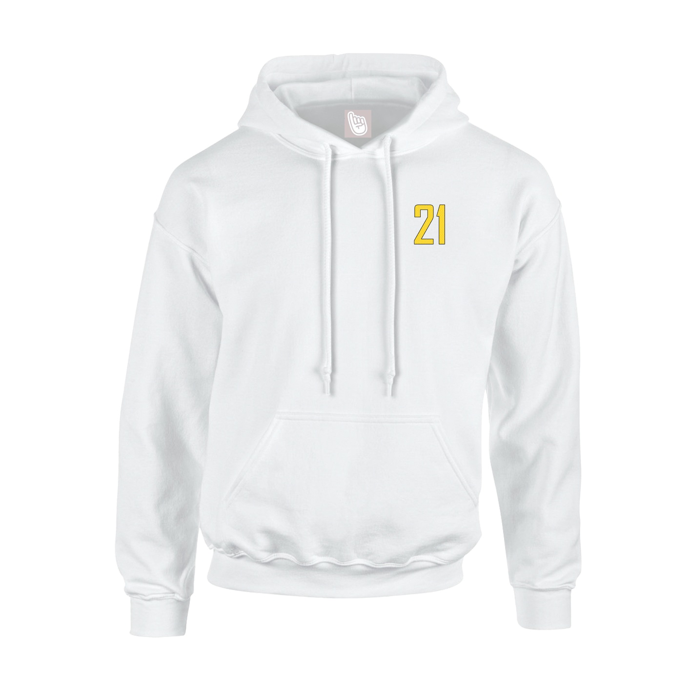 Youth Hoodie — Front Shirsy in White