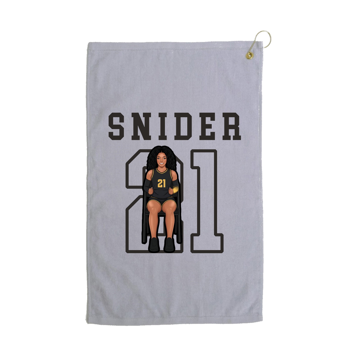 Golf Towel — Shirsey in Grey