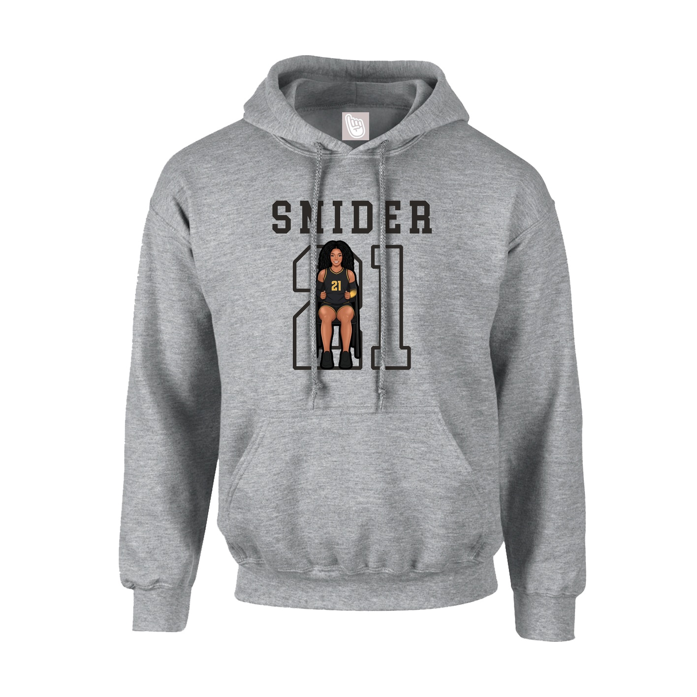 Youth Hoodie — Shirsey in Grey