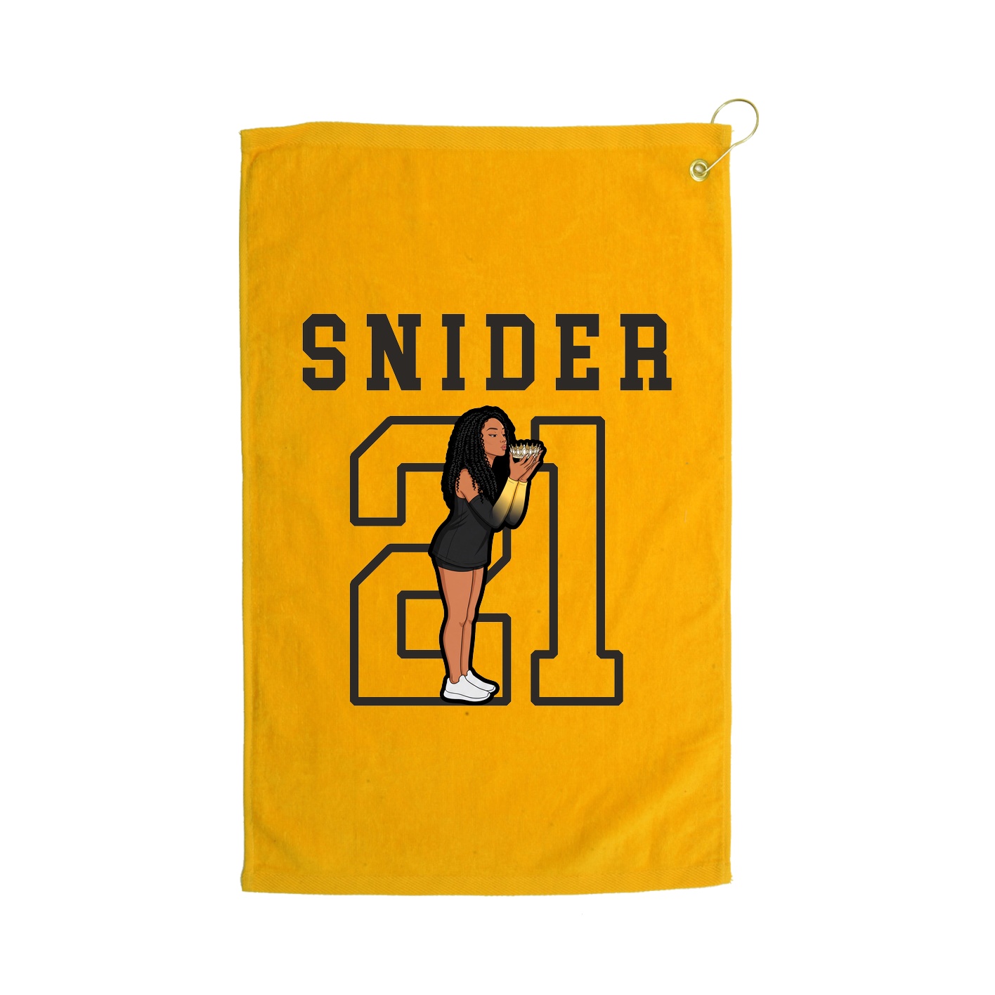 Golf Towel — Shirsey in Gold