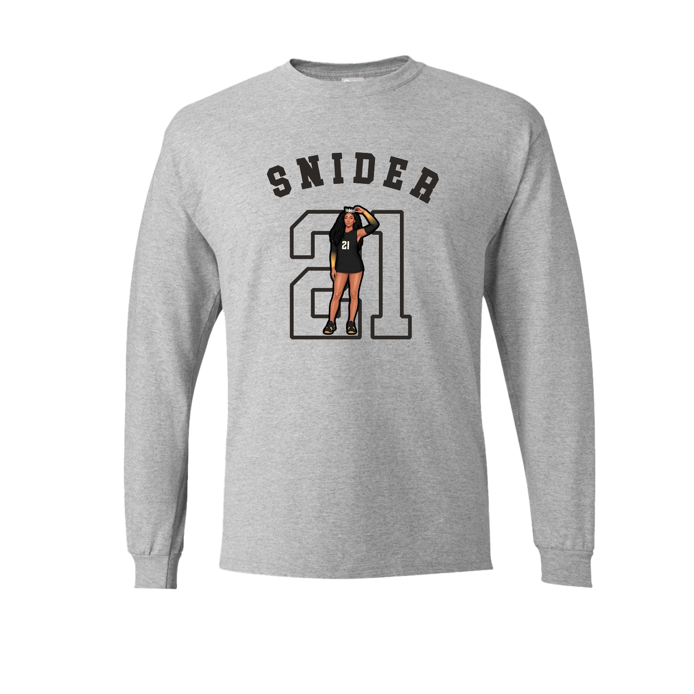 Long Sleeve Tee — Shirsey Arch in Grey
