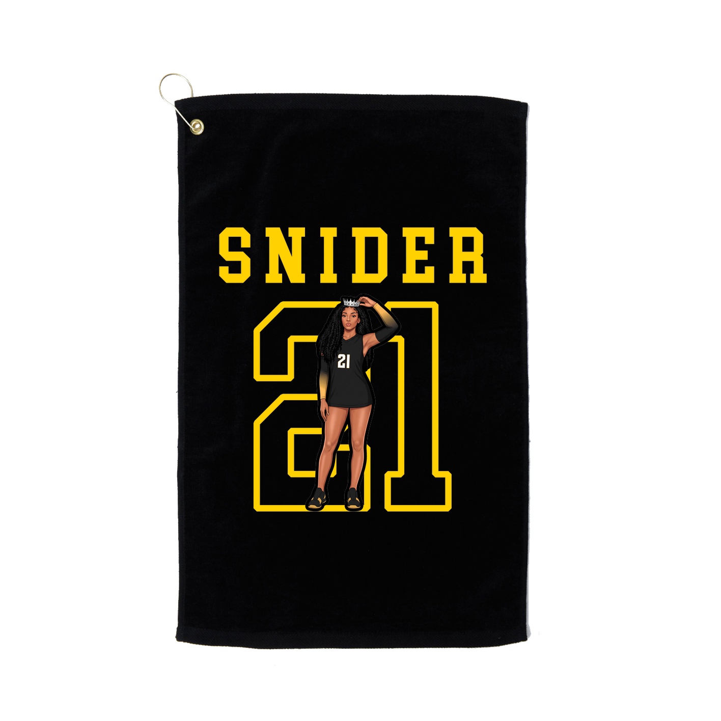 Golf Towel — Shirsey in Black