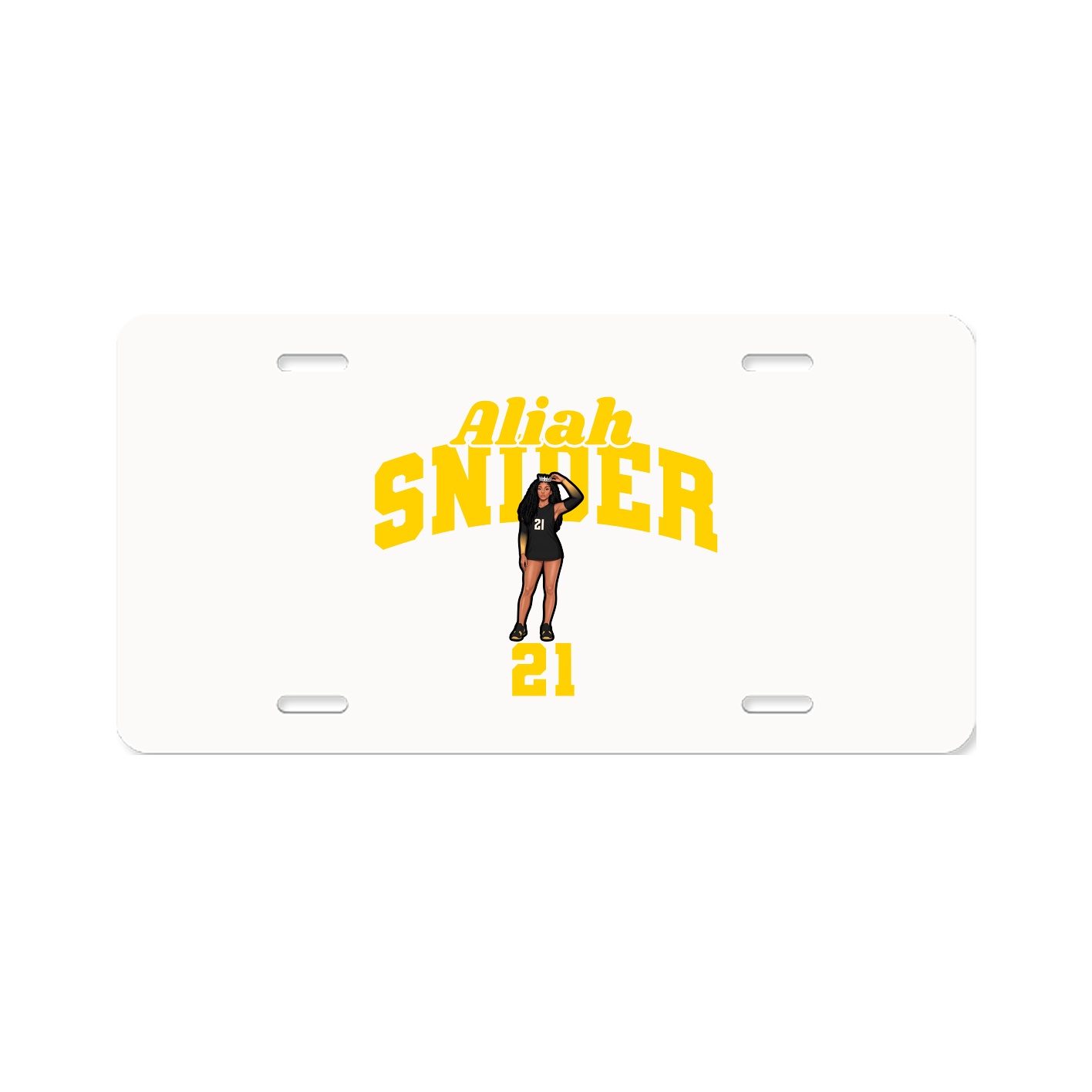 License Plate — Signature Arch in Classic