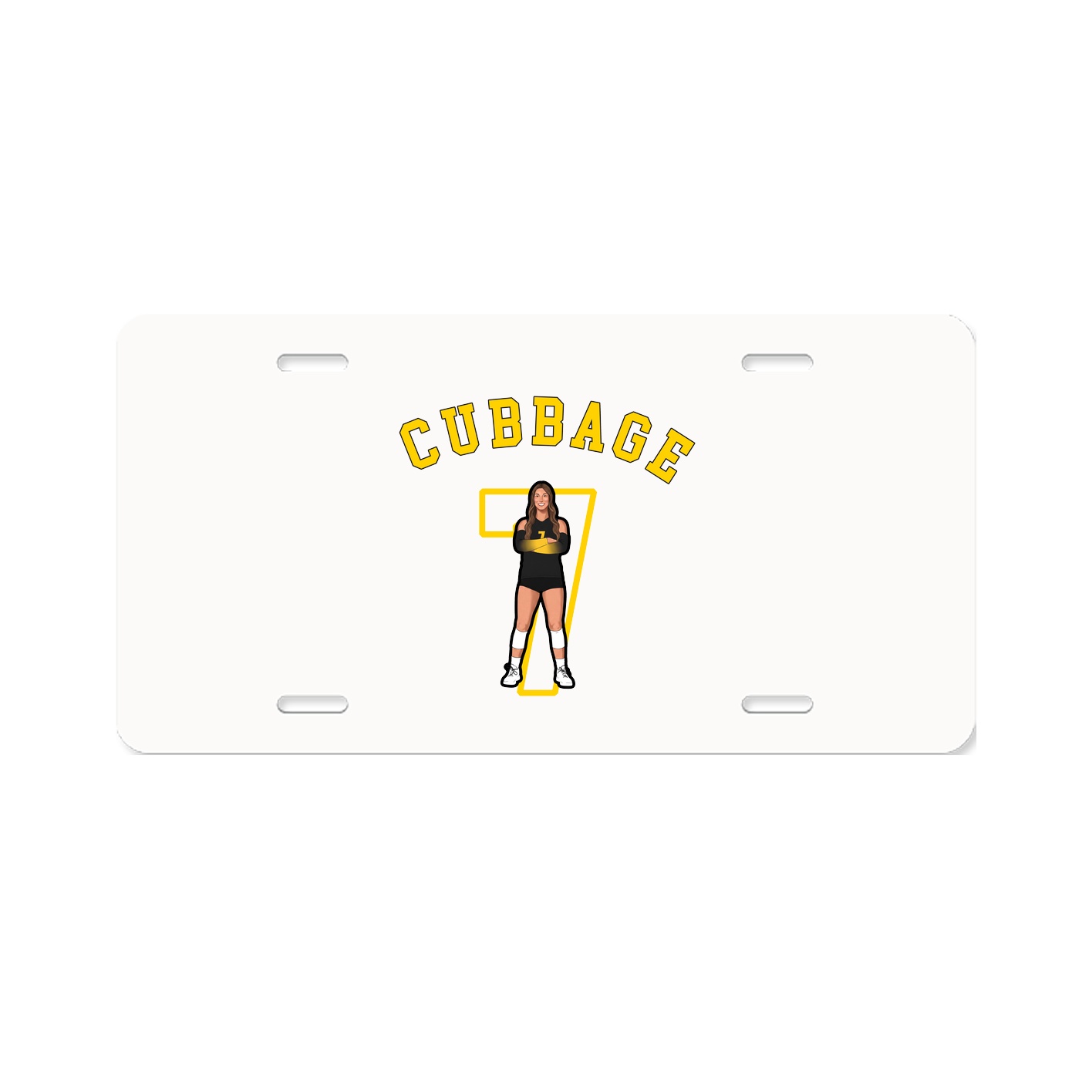 License Plate — Shirsey Arch in Classic