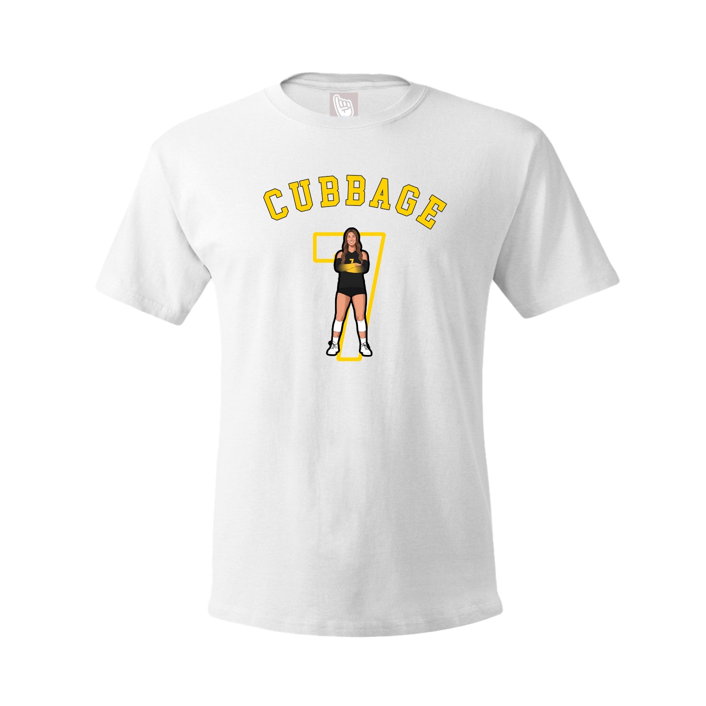 Youth Tee — Shirsey Arch in White