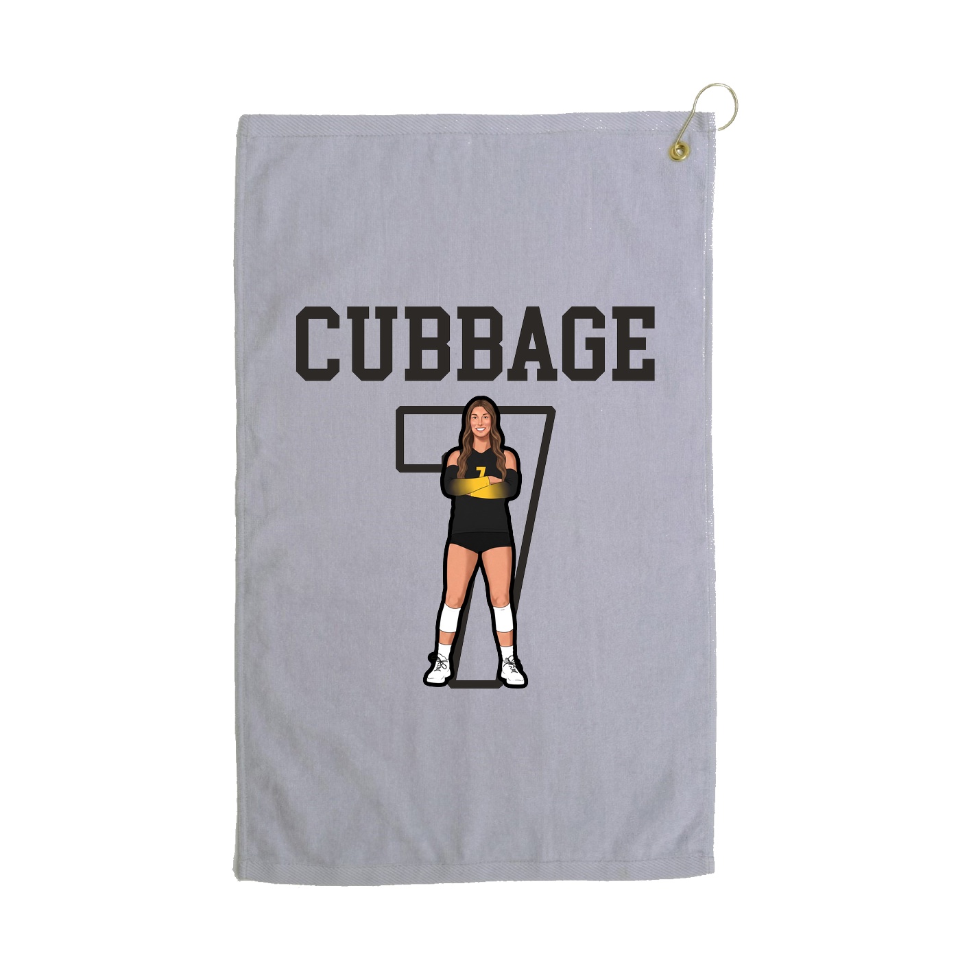 Golf Towel — Shirsey in Grey