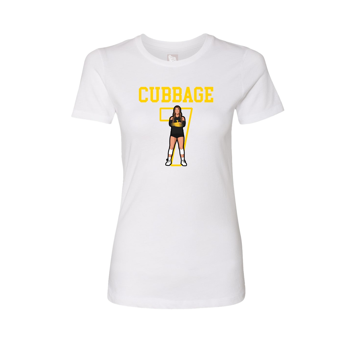 Fitted Women's Tee — Shirsey in White