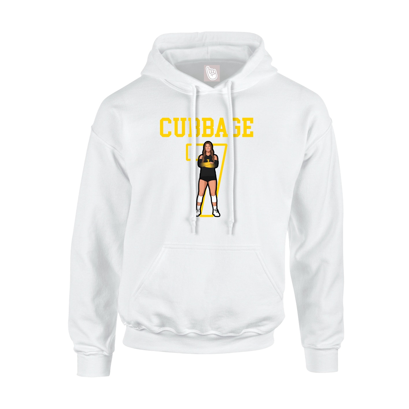 Youth Hoodie — Shirsey in White