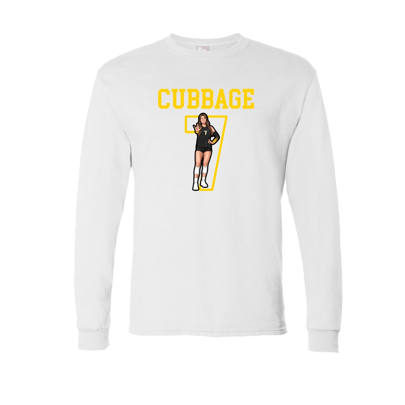 Long Sleeve Tee — Shirsey in White