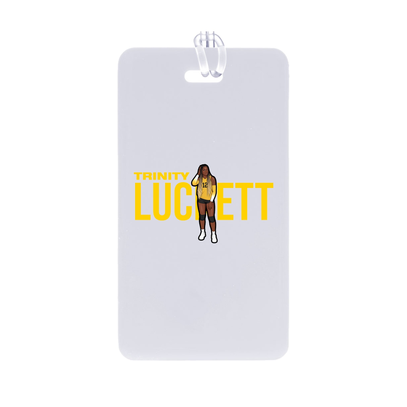Bag Tag — Player Name in Classic