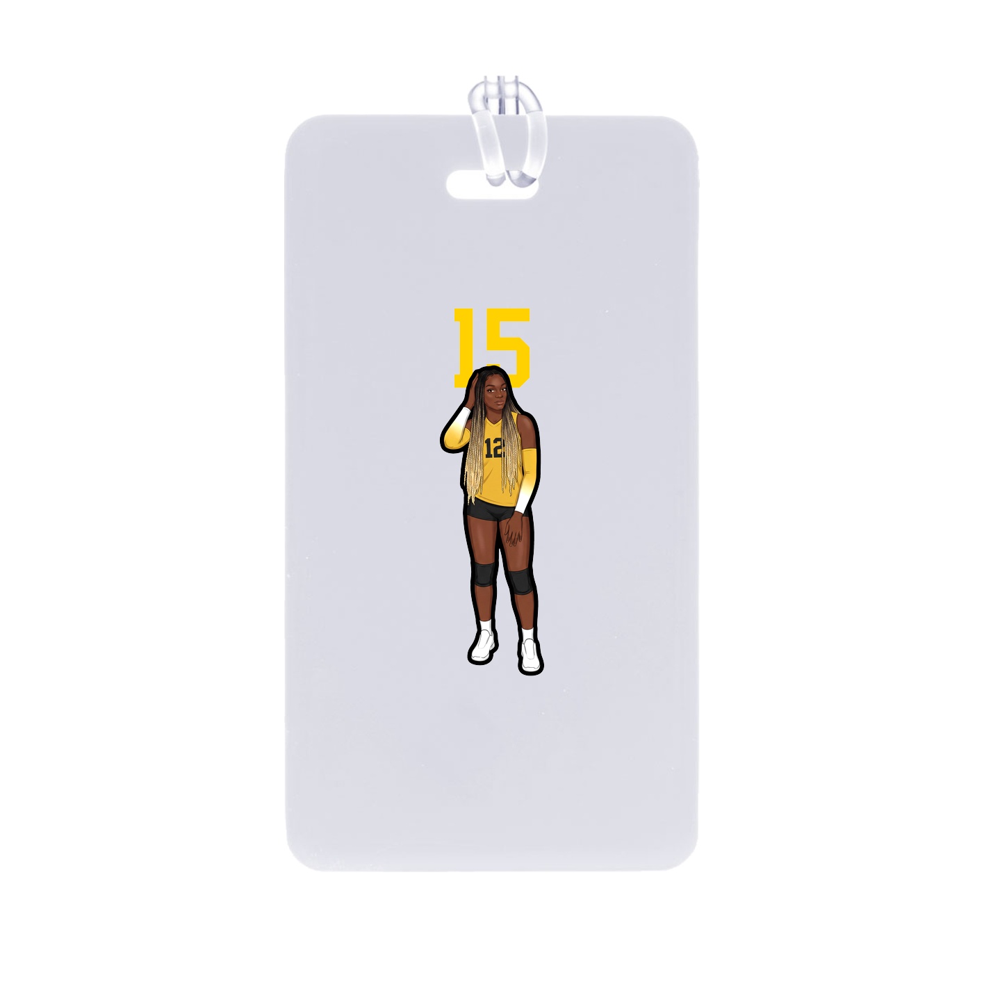 Bag Tag — Number Top in Classic