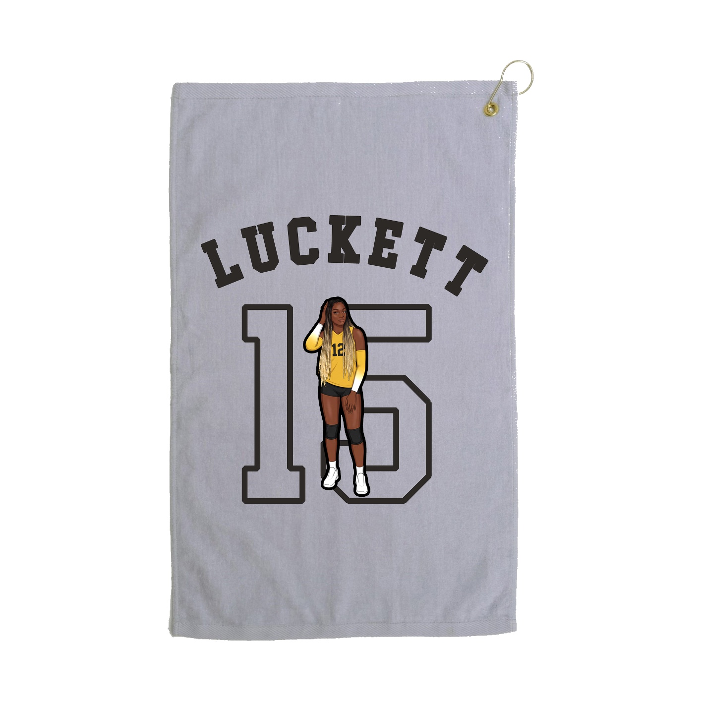 Golf Towel — Shirsey Arch in Grey
