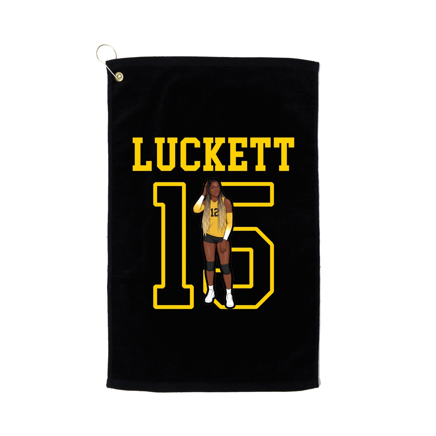 Golf Towel — Shirsey in Black